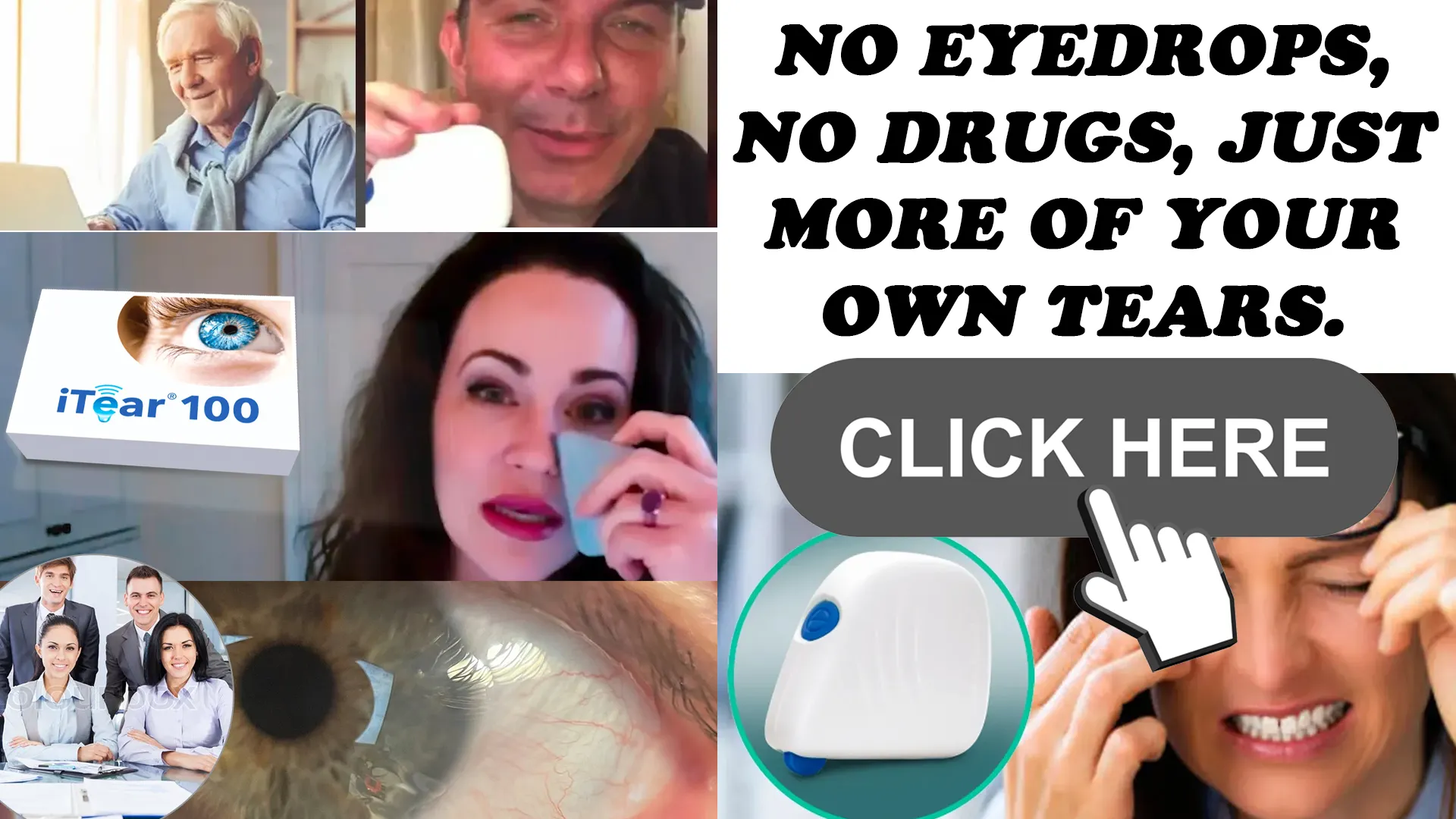 Comparing iTear100 to Traditional Eye Drops